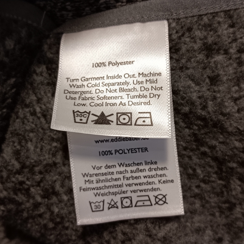 Eddie Bauer Poncho SmallMedium Oversized Outdoor Versatile Cozy - Picture 3 of 6